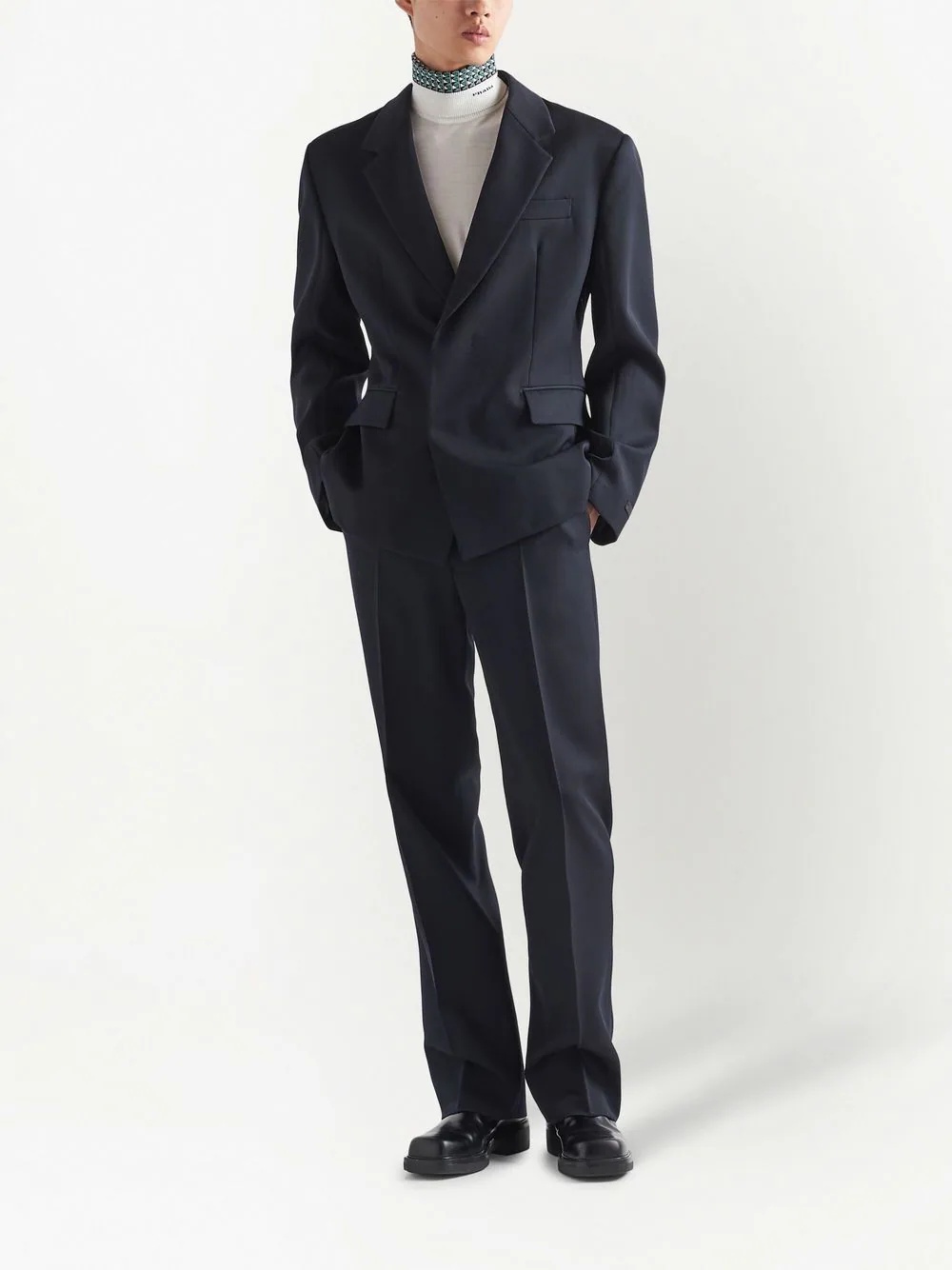 tailored wool trousers - 2