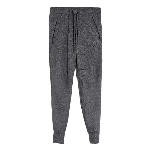 Men's Air Jordan Fleece Lined Athleisure Casual Sports Long Pants/Trousers Gray 809475-010 - 1