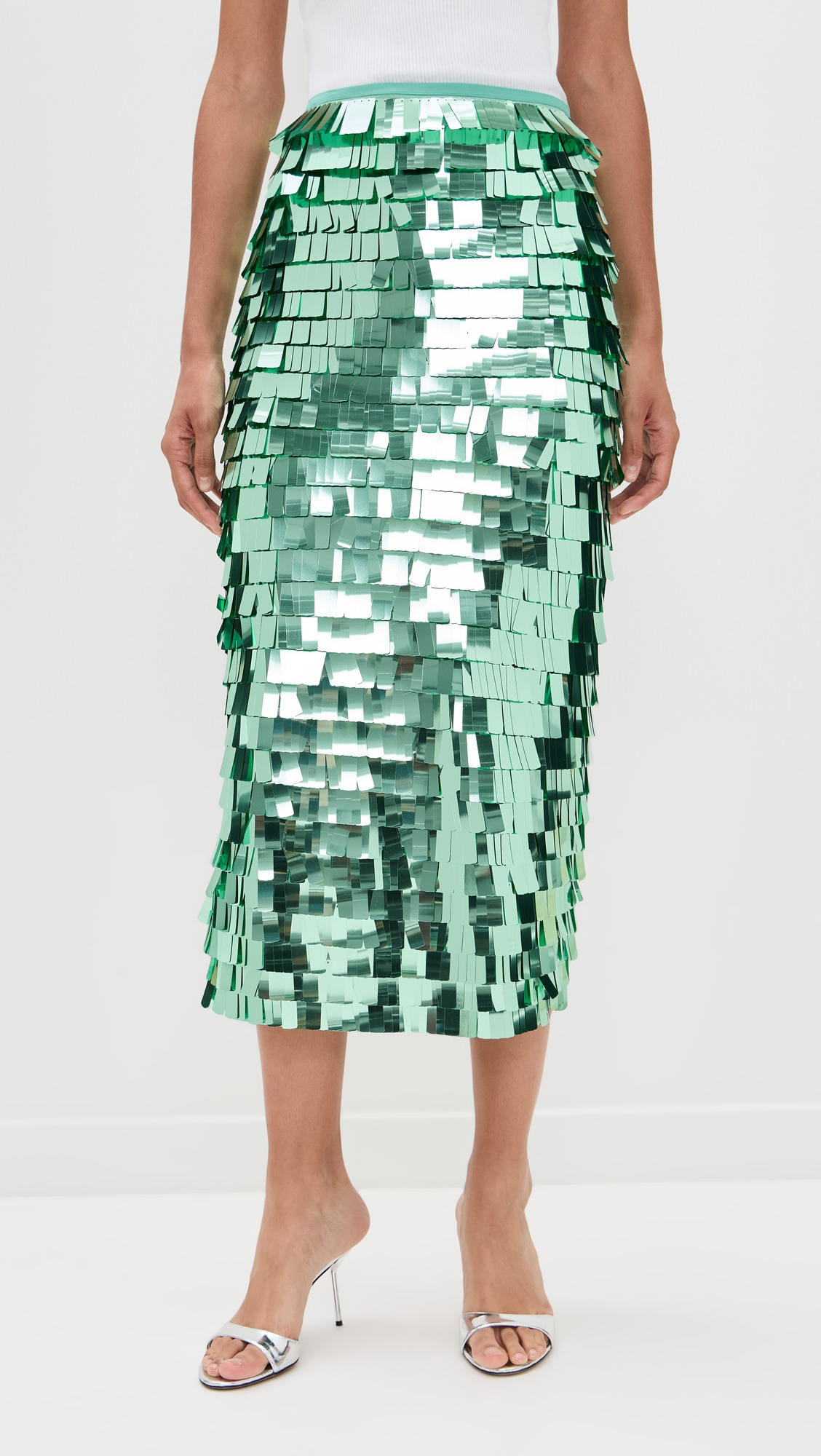 Ihoed Sequin Pencil Skirt - 6