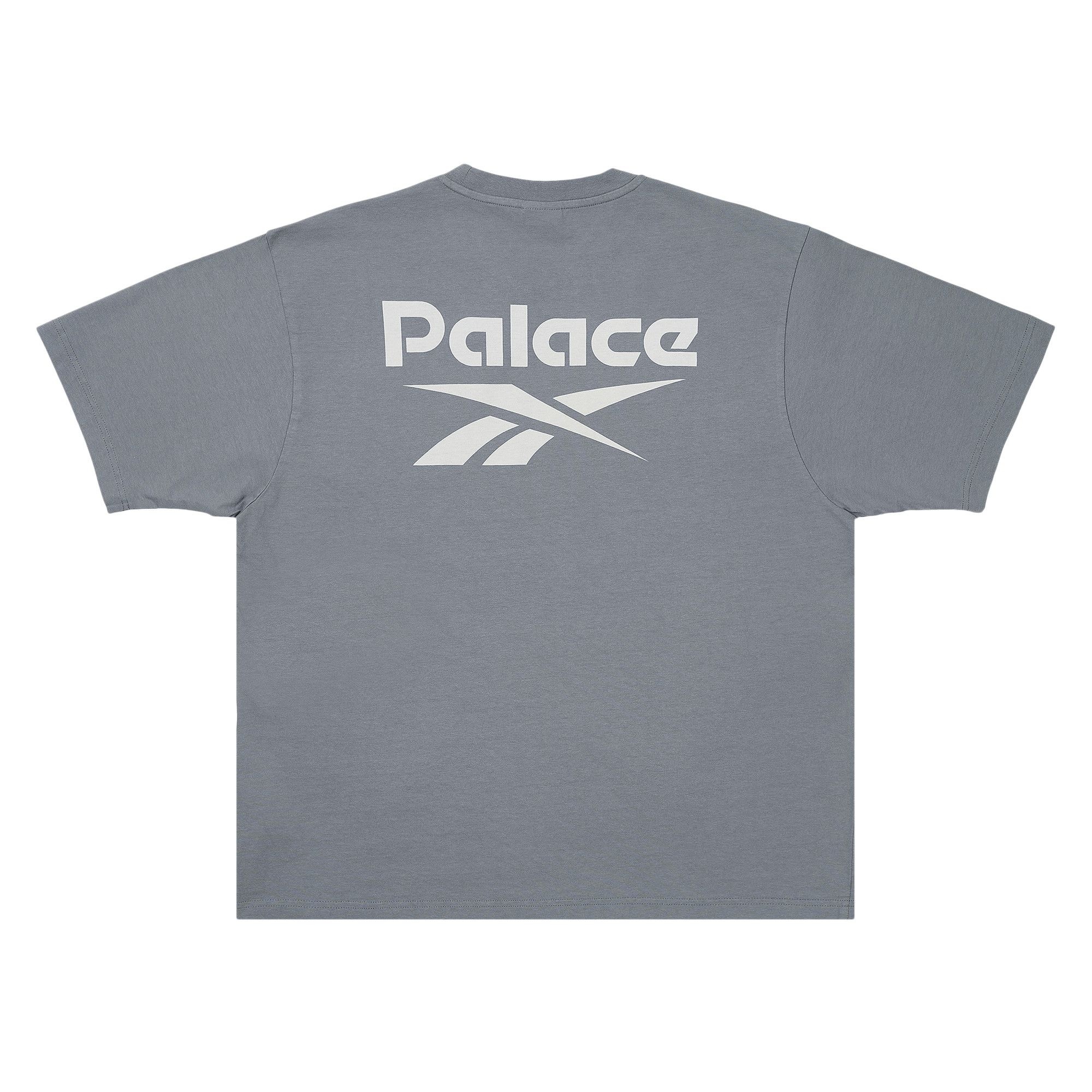 Palace x Reebok T-Shirt 'Grey' - 2