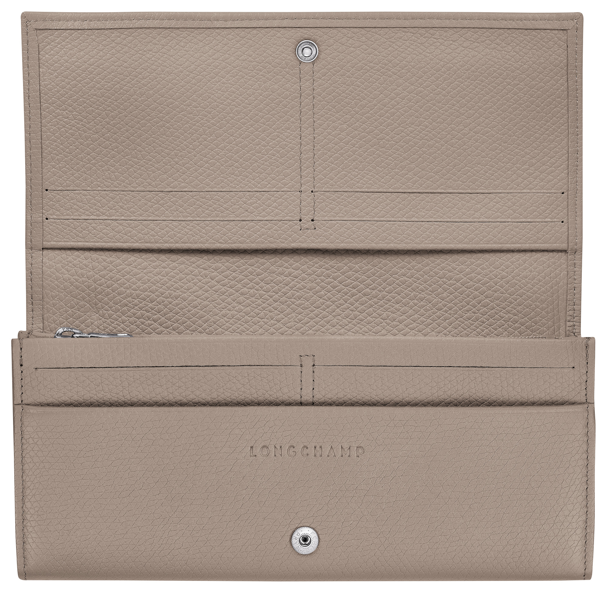 Le Roseau Flap wallet Clay - Leather - 2