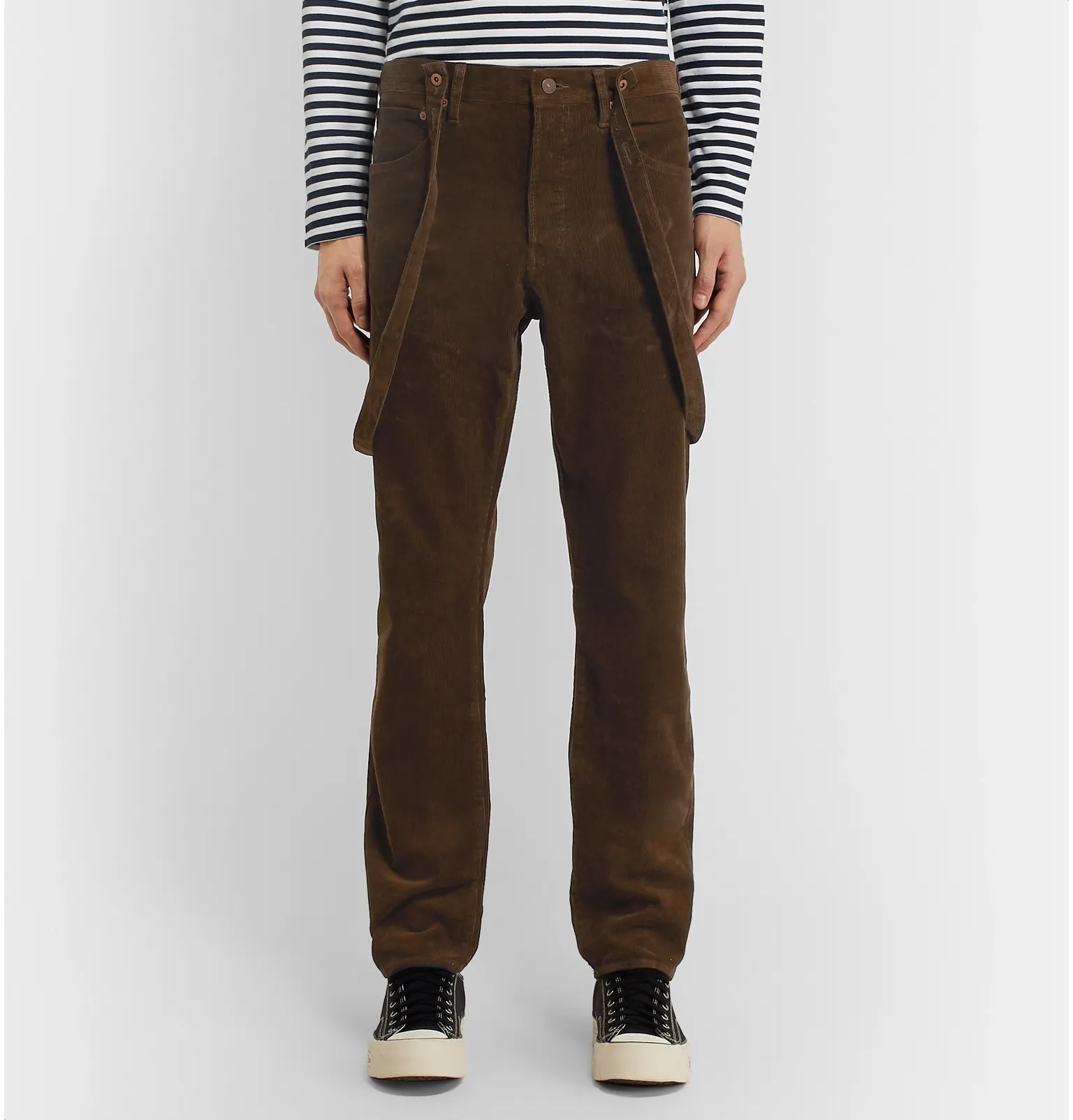 Fluxus Traveller Slim-Fit Cotton-Corduroy Trousers - 4