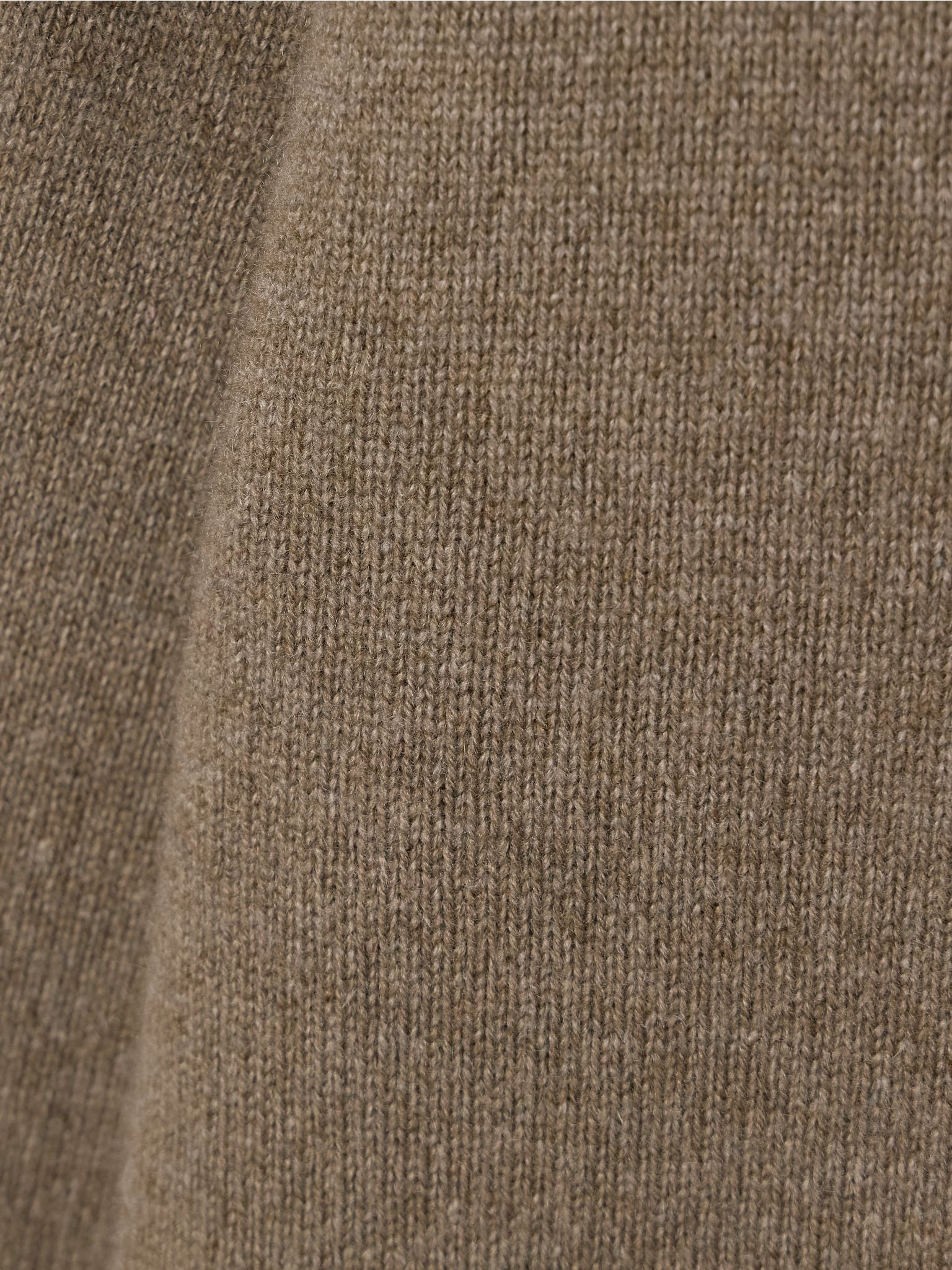 Hepny mélange cashmere turtleneck sweater Light brown - 5