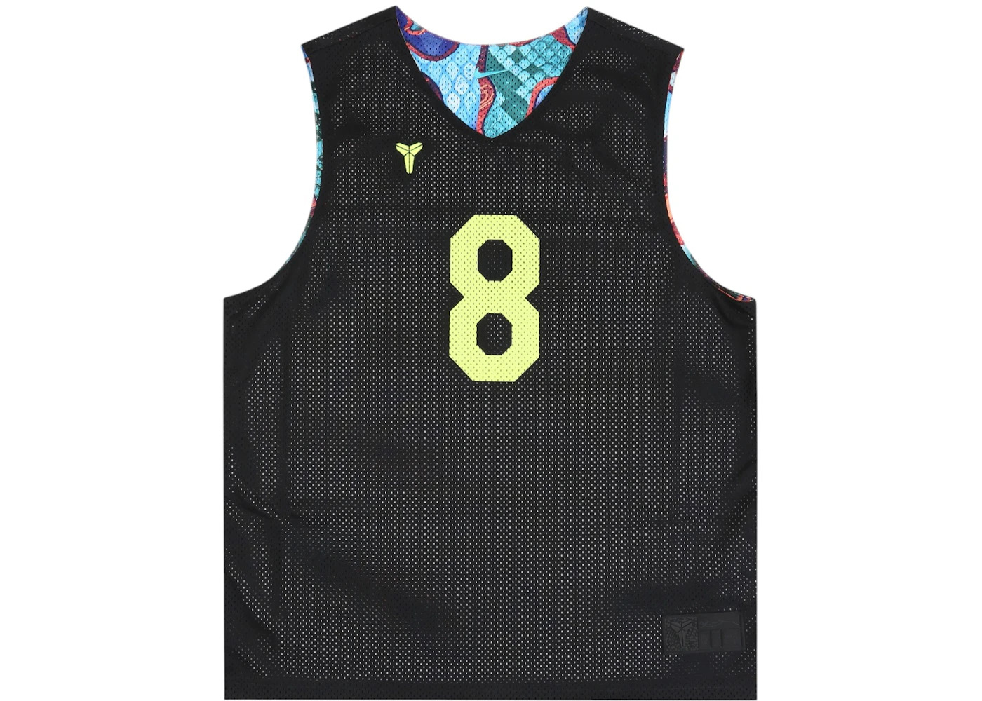 Nike What The Kobe Reversible Jersey (Asia Sizing) Black/Bright Crimson - 3