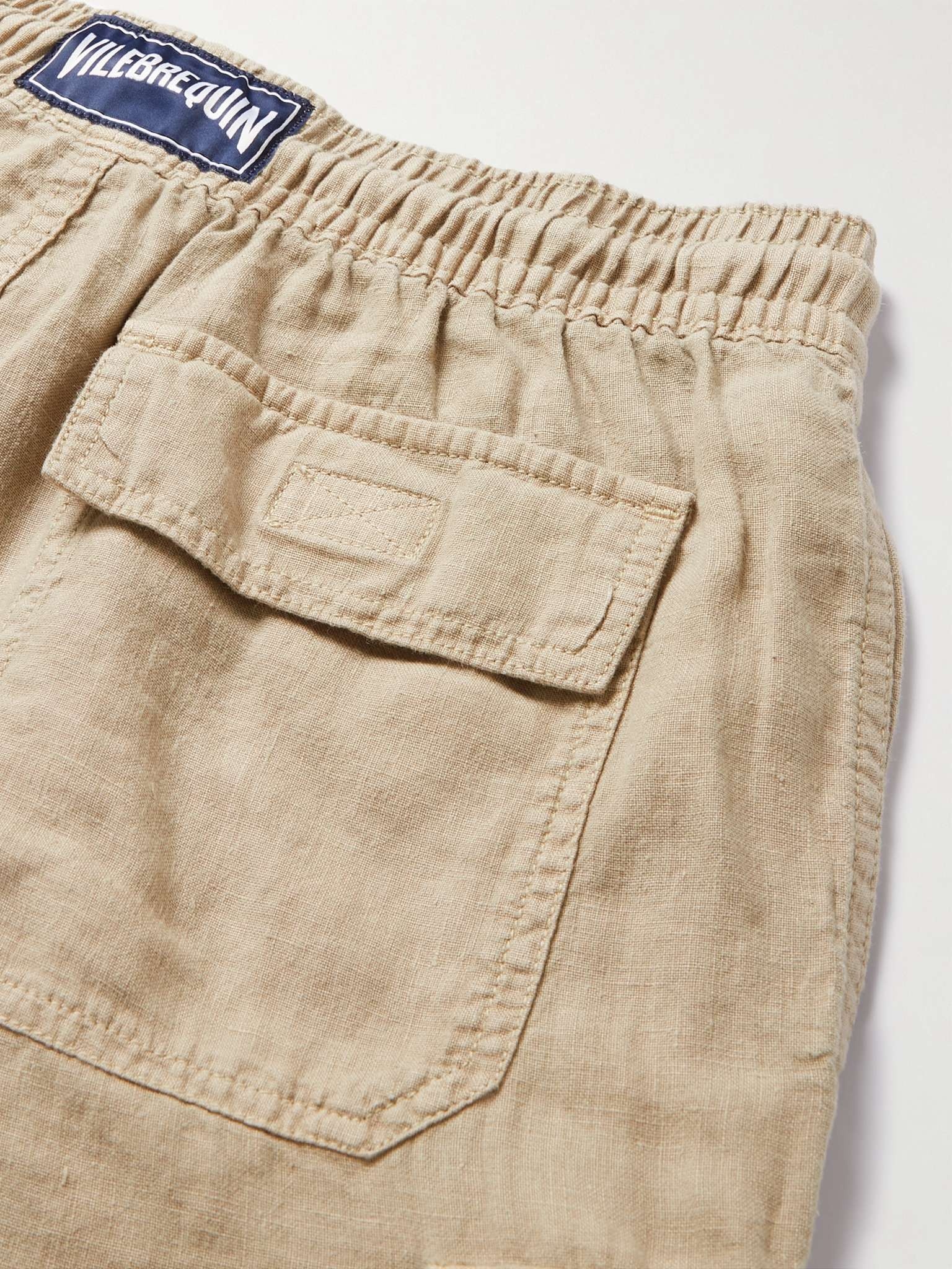 Baie Linen Drawstring Cargo Shorts - 5