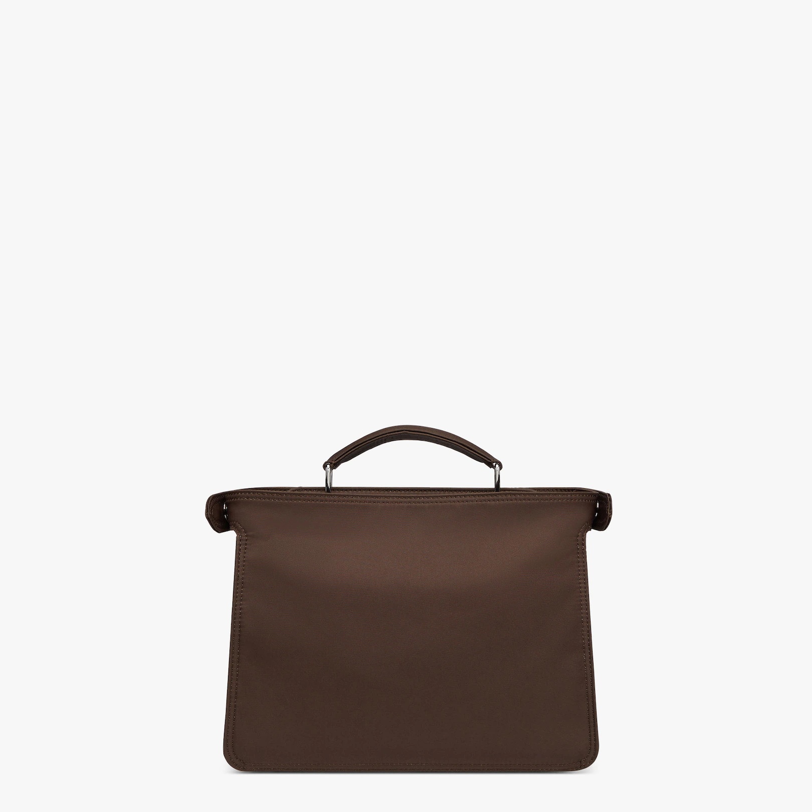 Dark brown nylon bag - 4