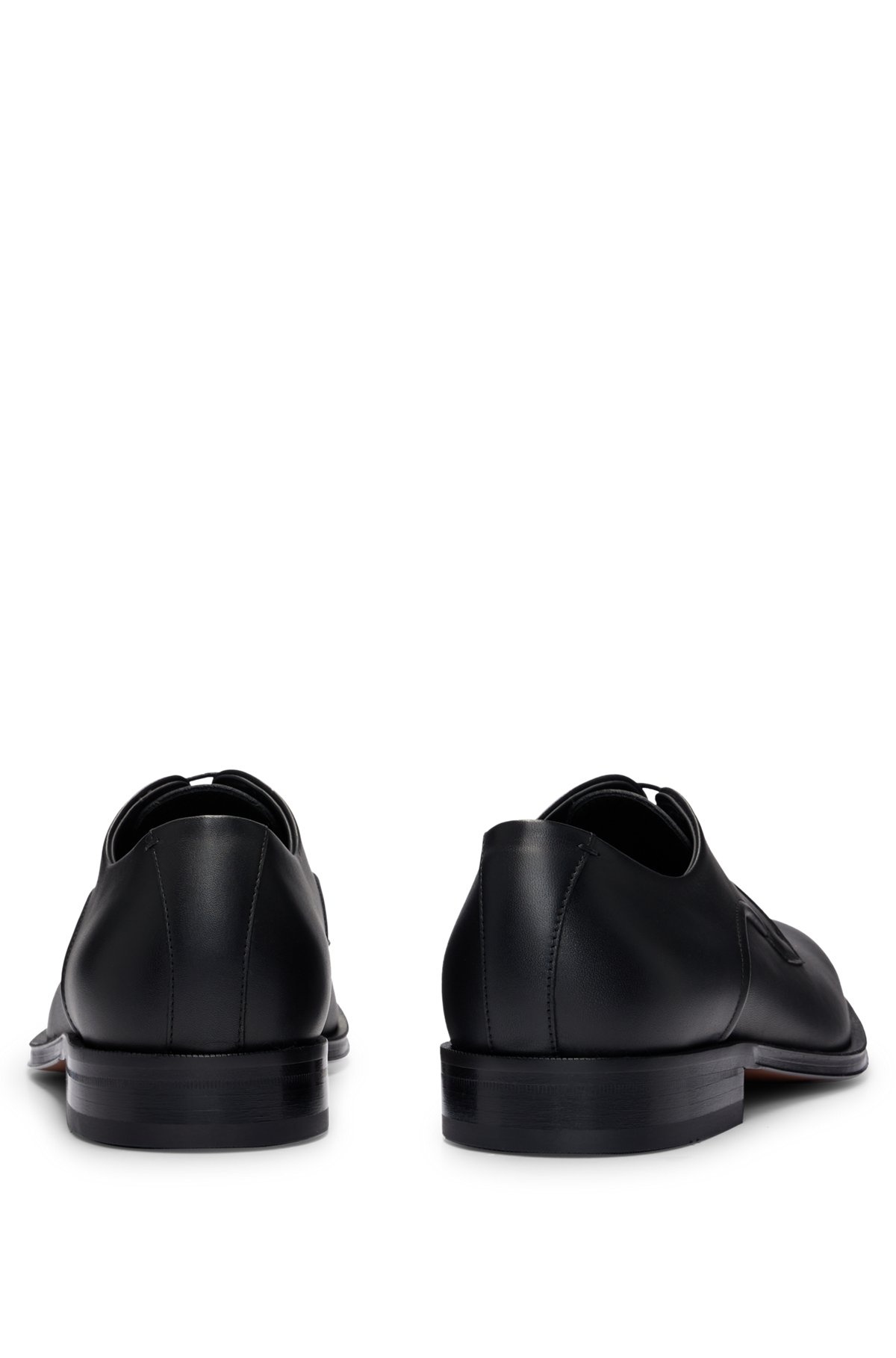 ITALIAN-MADE DERBY SHOES IN LEATHER - 5