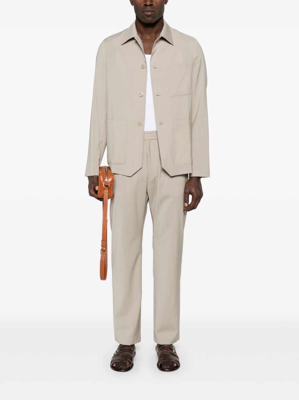 virgin-wool trousers - 2