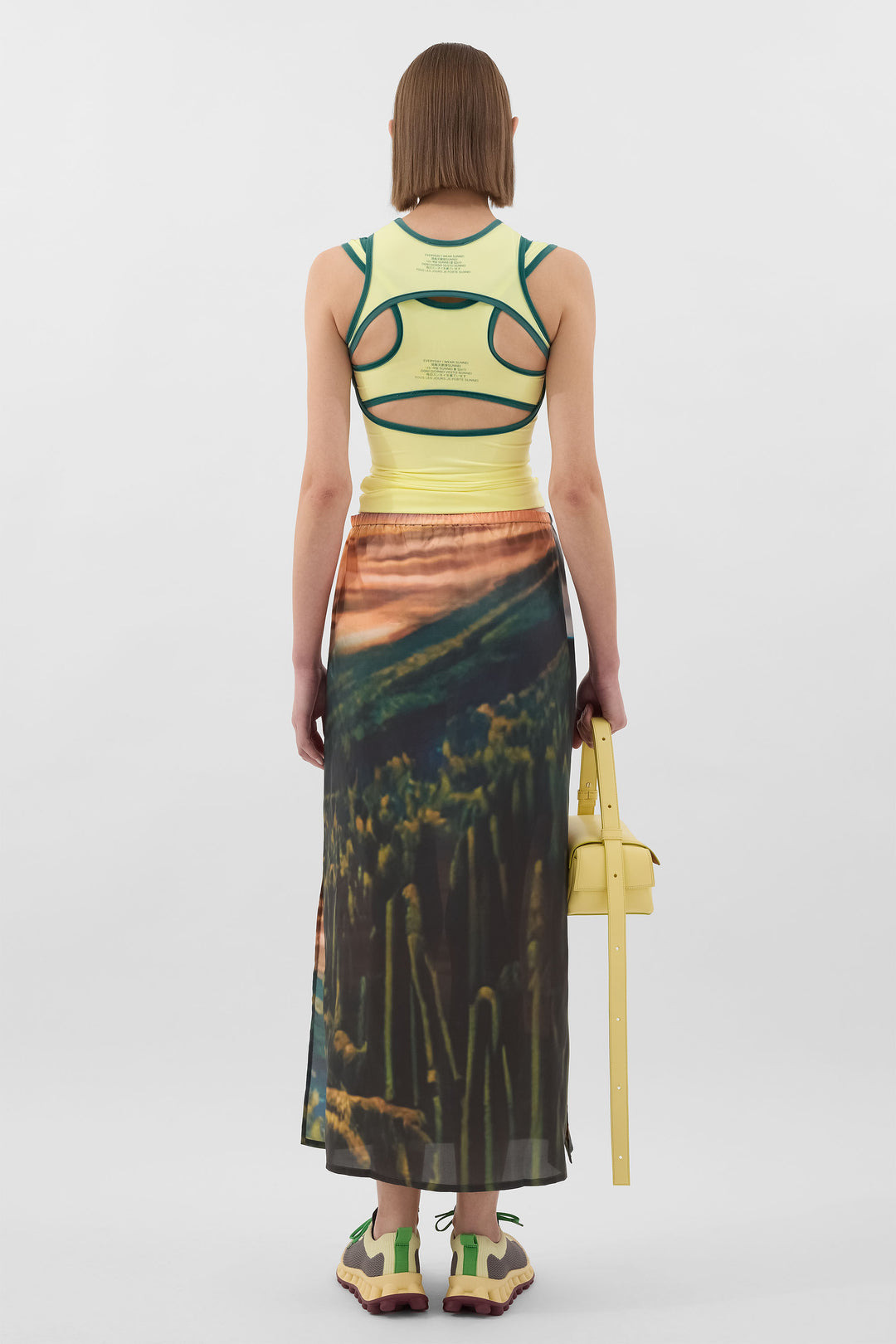 SUPER STRETCH COMBINED TOP / yellow - 5