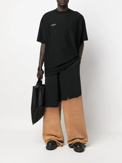 VETEMENTS bleached oversized sweatpants outlook