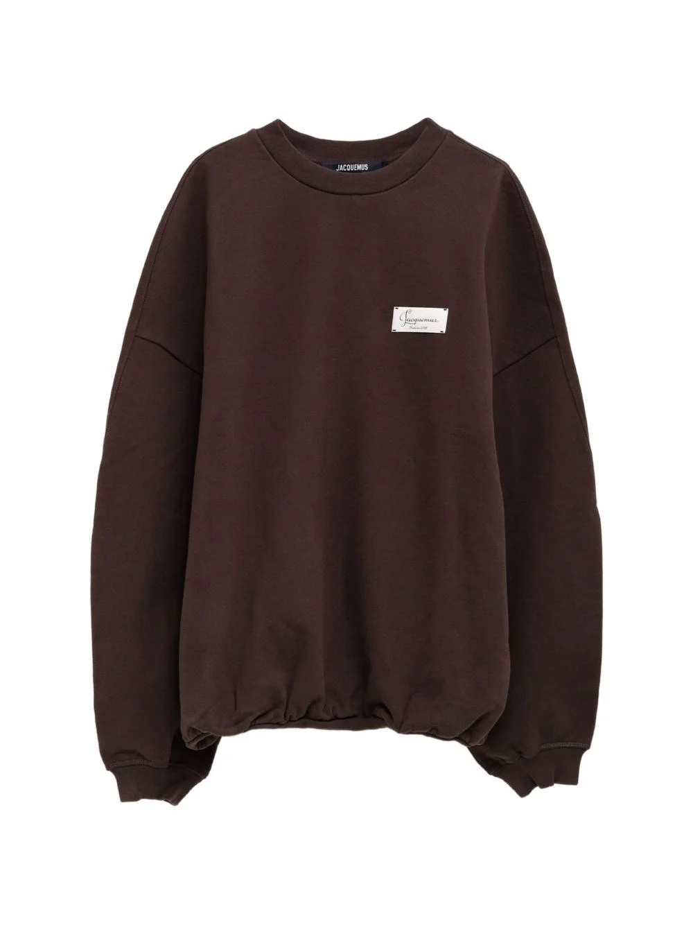 Cotton fleece sweatshirt - 1