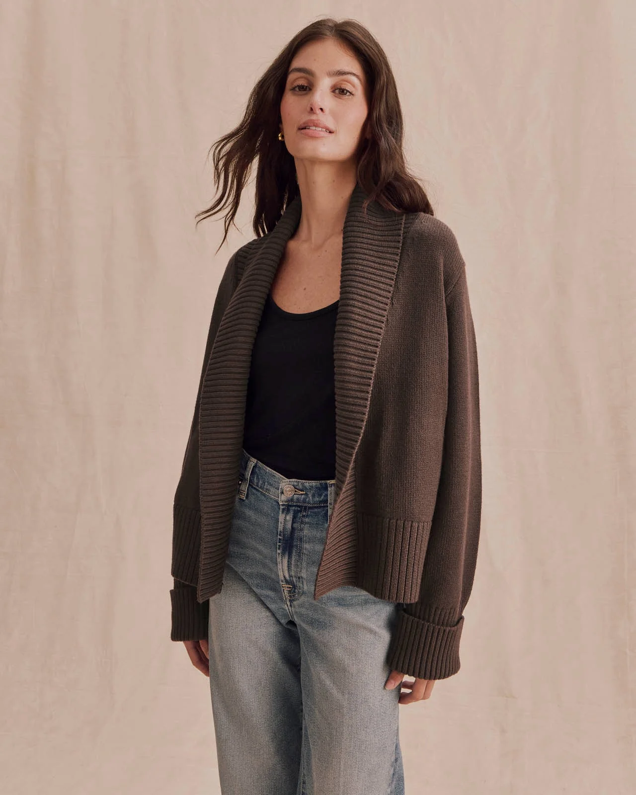 Aria Sweater Open Jacket - 1