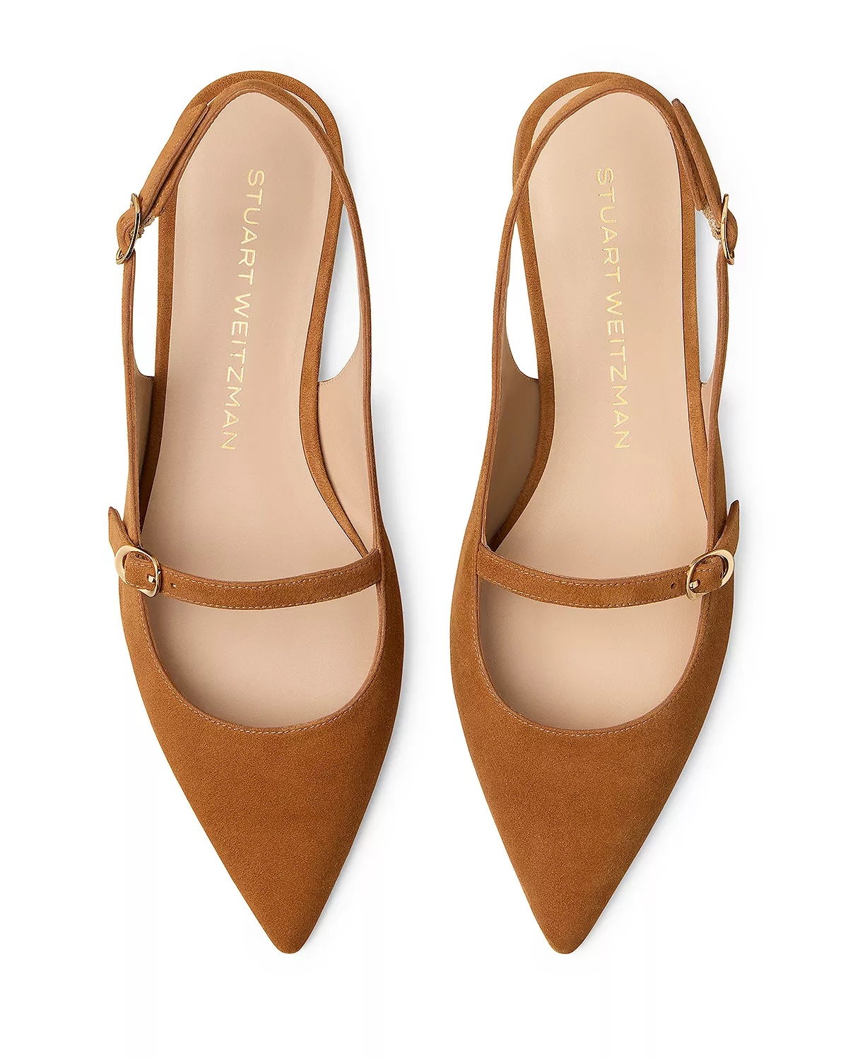 Women's Emilia Pointed Toe Slingback Mary Jane Shoes - 3