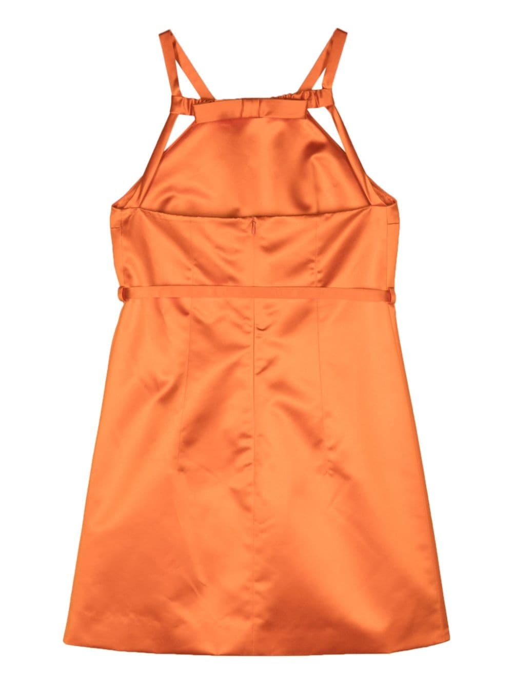 satin mini dress - 2