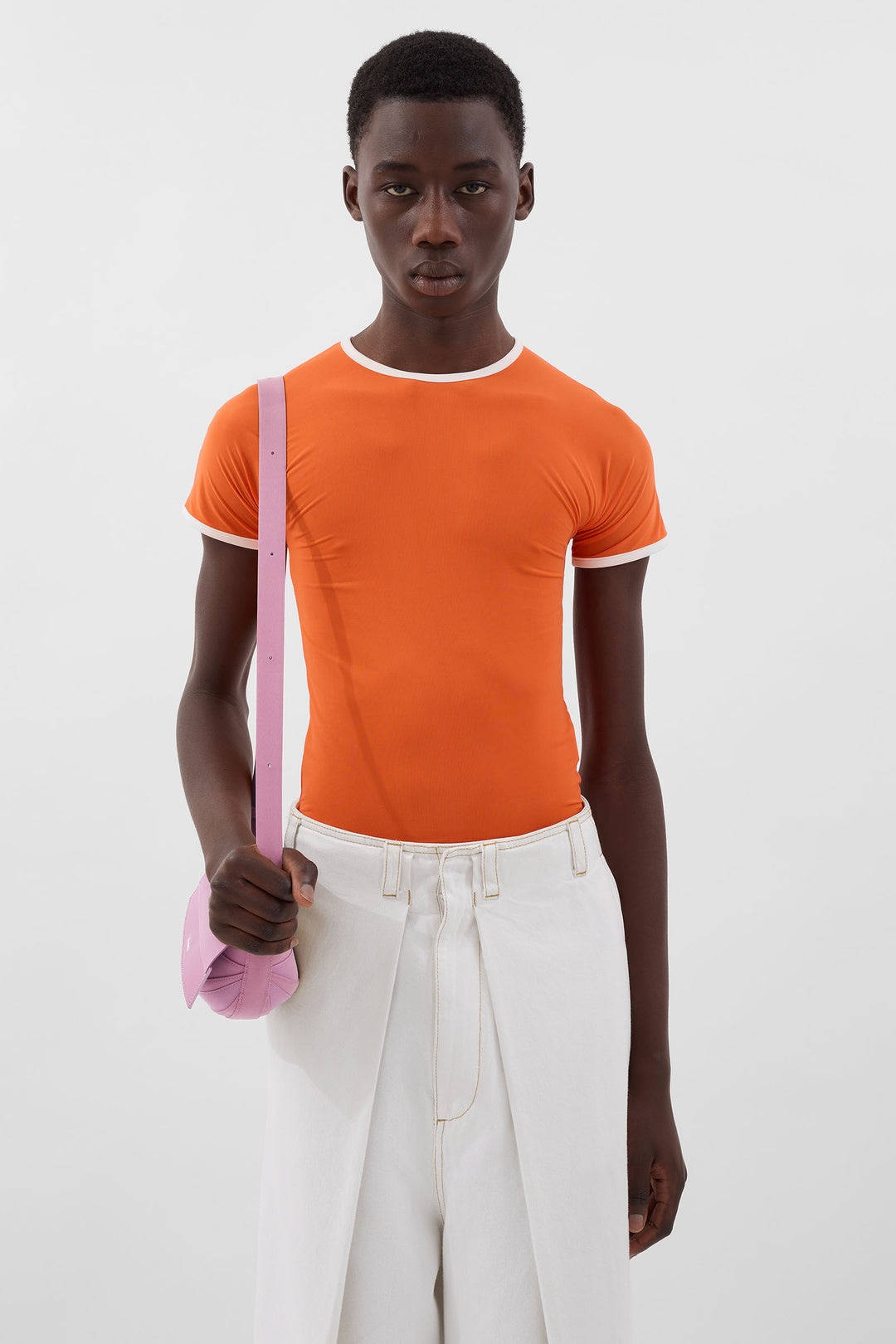 SUPER STRETCH T-SHIRT / bright orange - 3