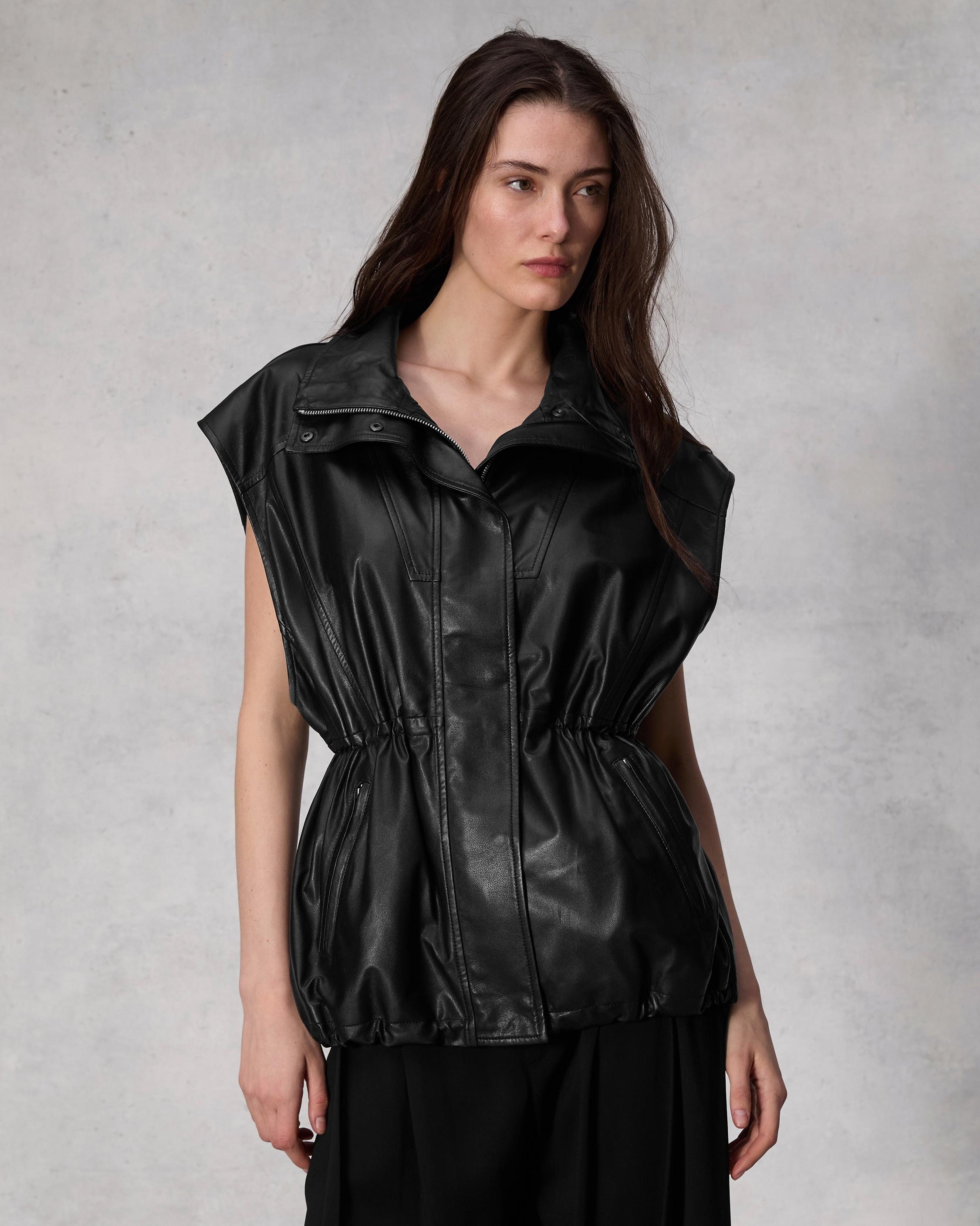 Monica Leather Vest
Relaxed Fit - 2
