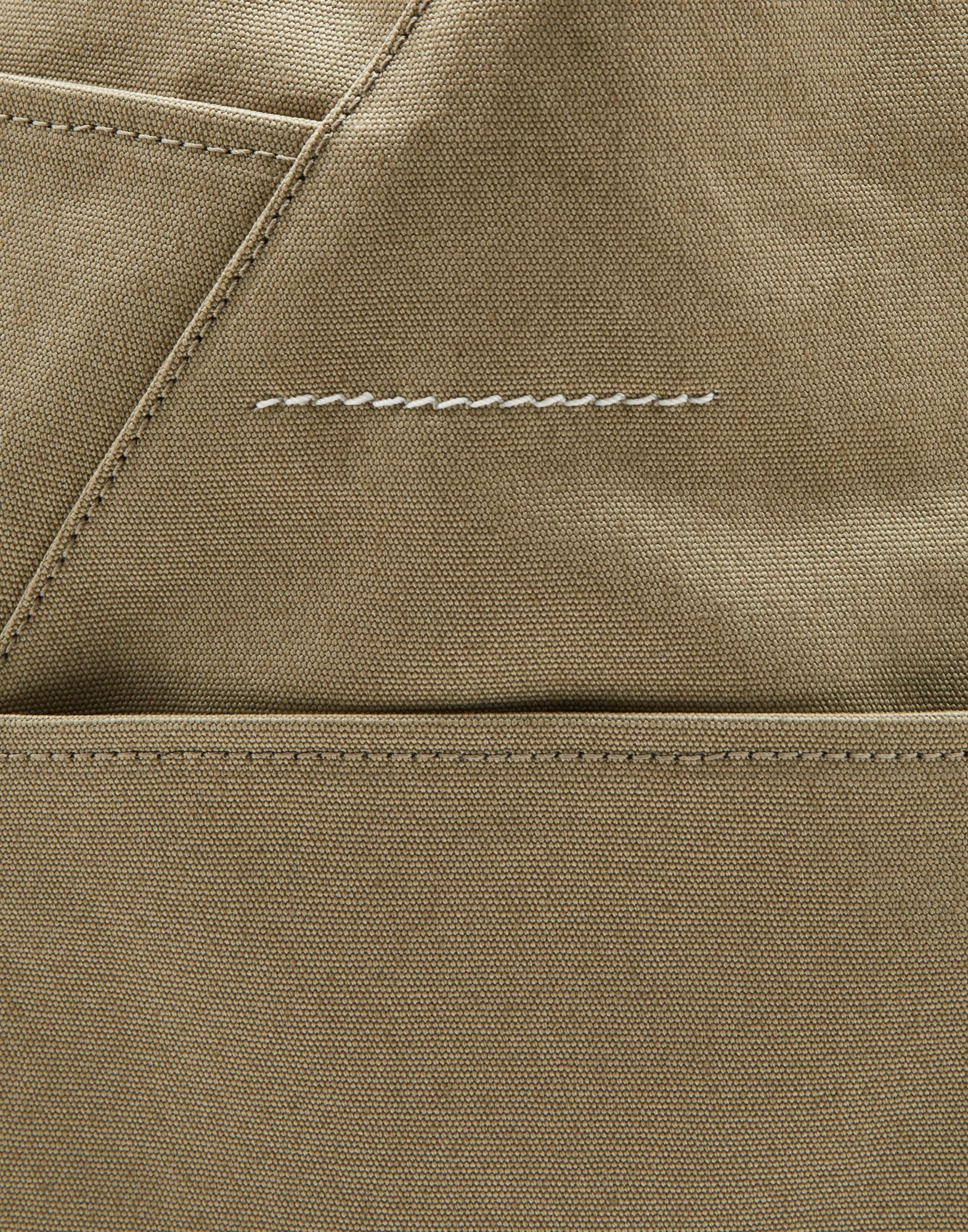 Japanese bag in eco-washed canvas - 4