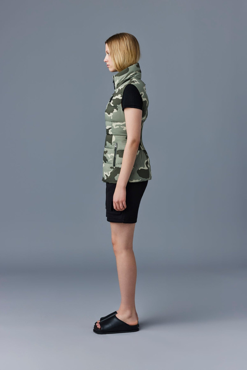 GISELA Agile-360 light down vest with stand collar 3