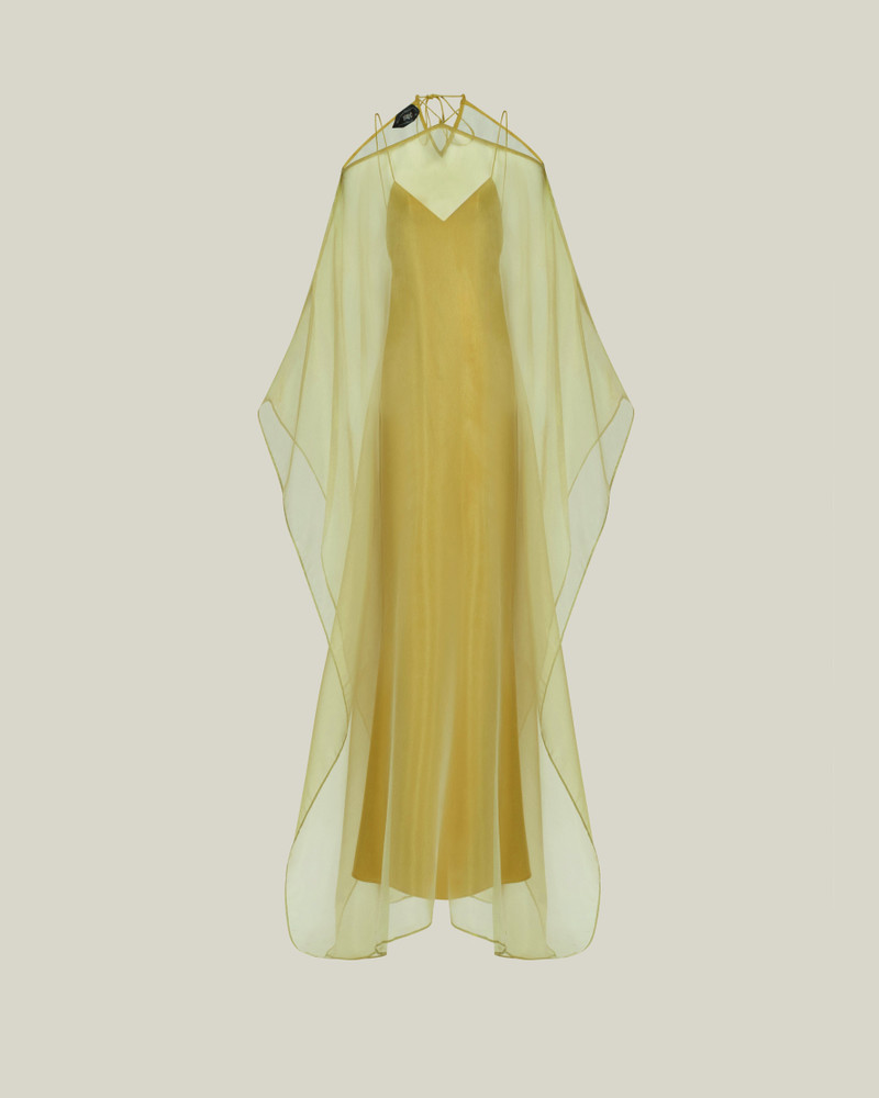 Sza Sza Spirito Kaftan in Gold Kiwi 1
