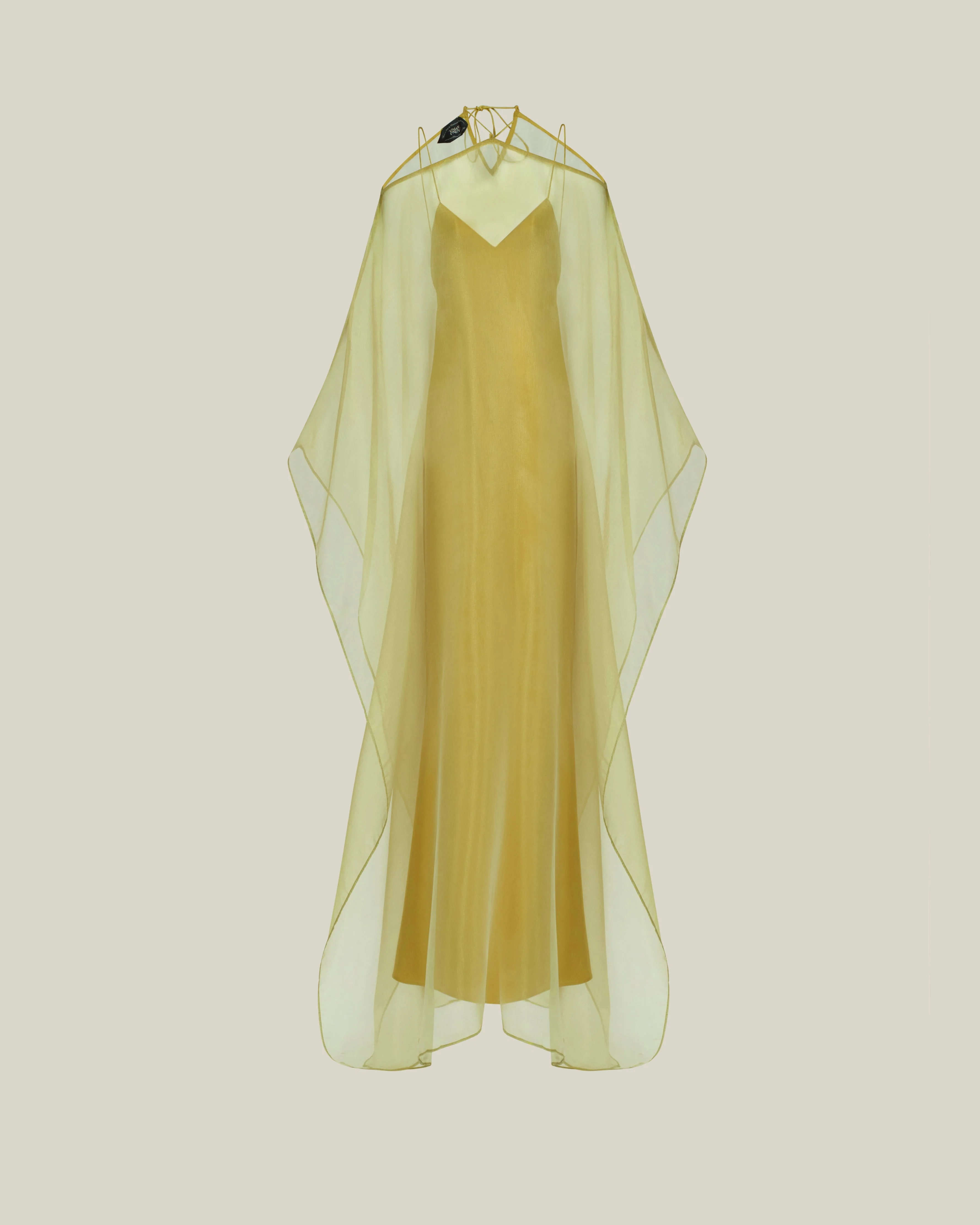 Sza Sza Spirito Kaftan in Gold Kiwi - 1