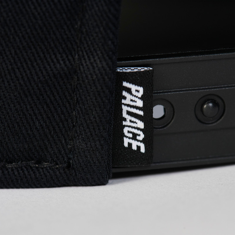 09 P FRAME 5-PANEL SNAPBACK BLACK 4