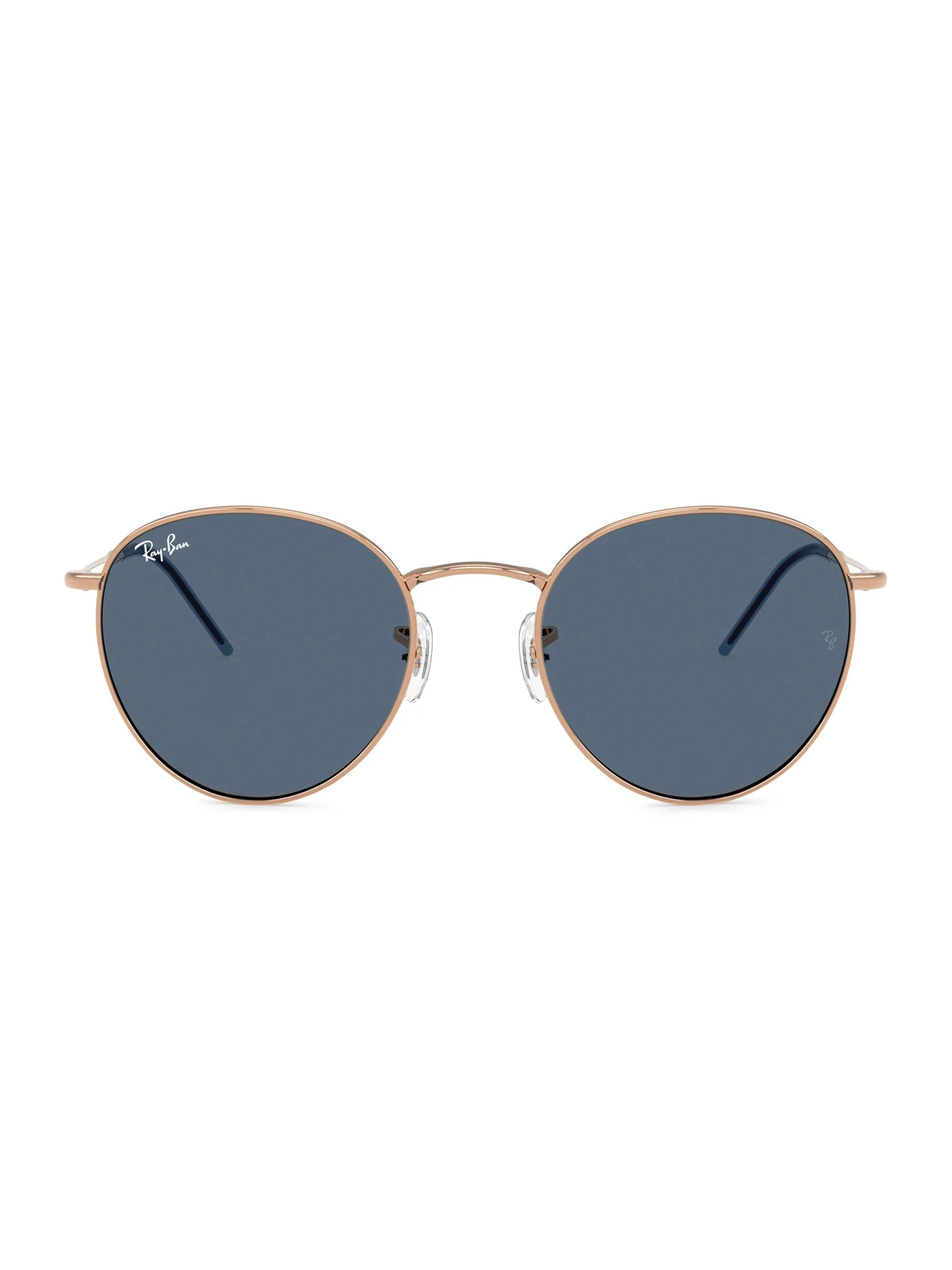 Women's 0RBR0103S 53MM Round Sunglasses - Blue Rose Gold - 1