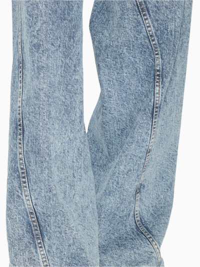 TWISTED DENIM PANTS - 4