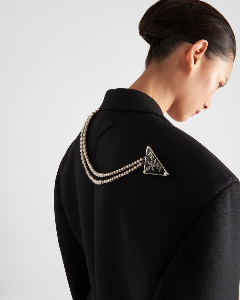 Double-breasted cloth coat 4