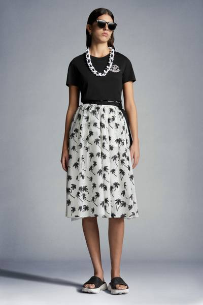 Moncler Palm Print Midi Skirt outlook