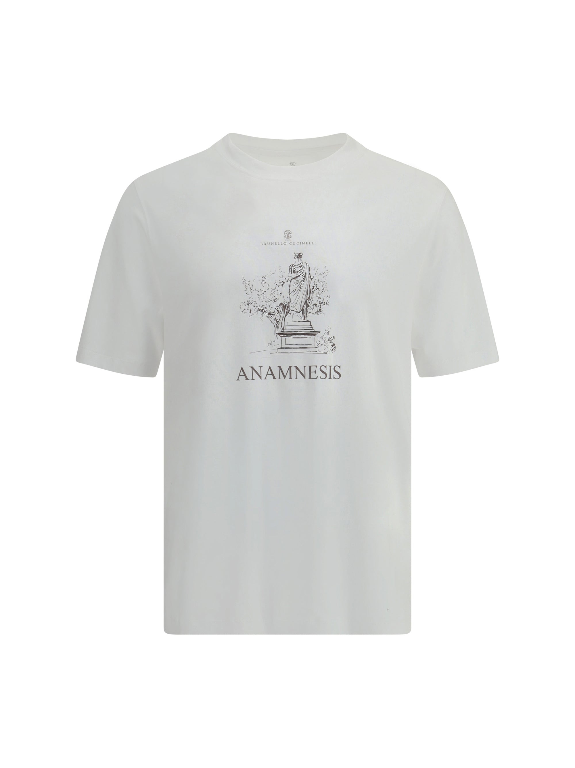 Brunello Cucinelli Men Logoed T-Shirt - 1