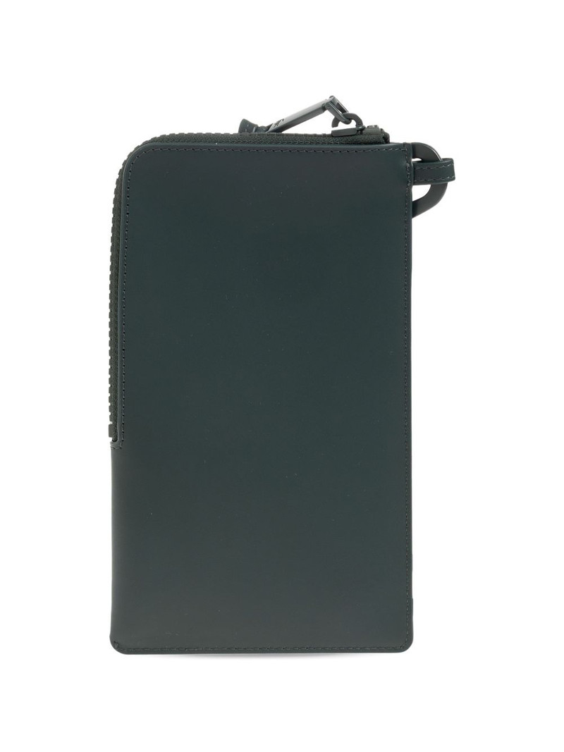 LACOSTE Runway logo-embossed leather wallet outlook