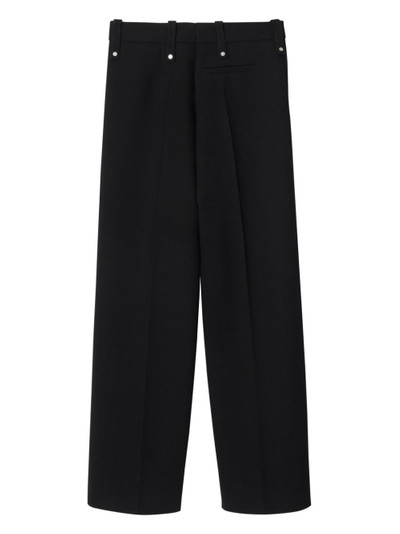 Burberry straight-leg tailored trousers outlook