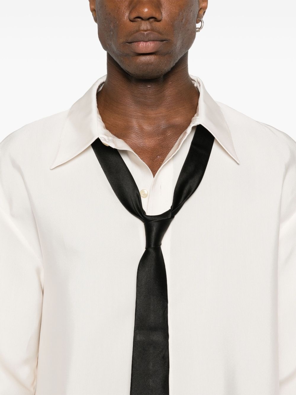 faille button-up shirt - 5