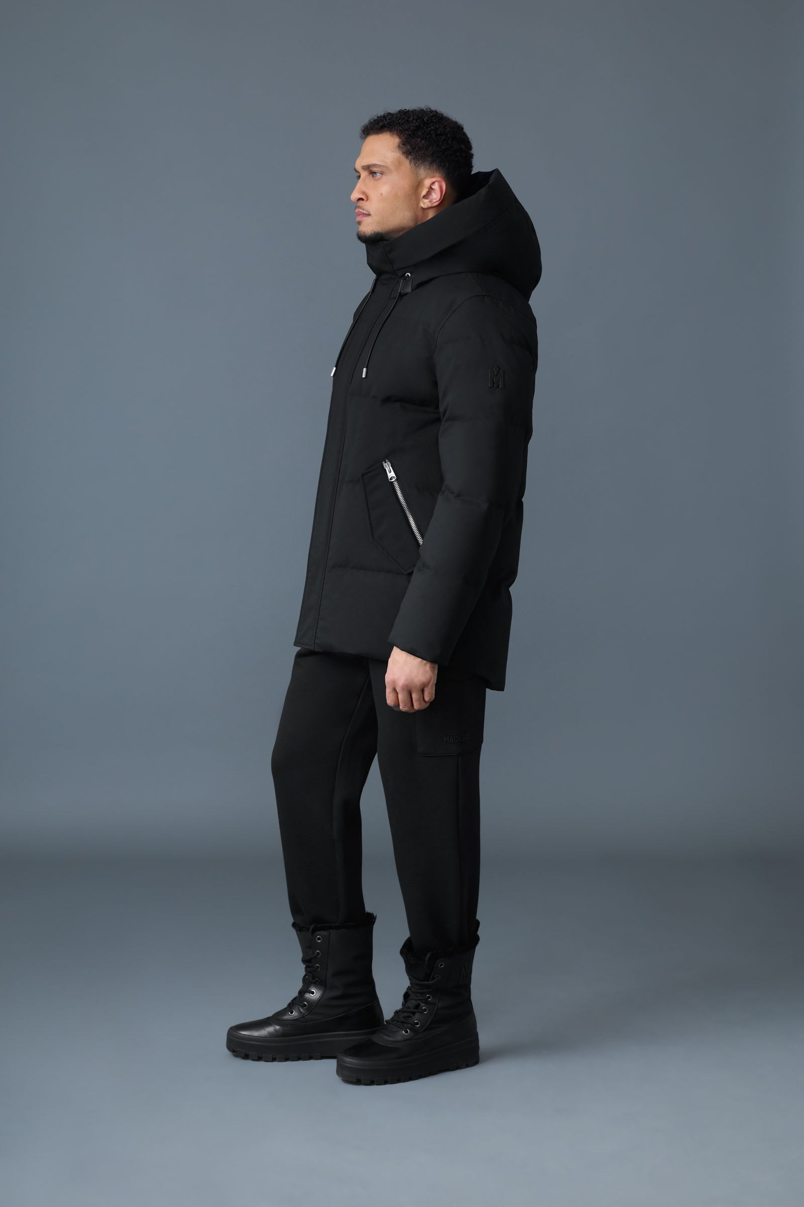 GRAYDON 2-in-1 lustrous light down jacket - 3