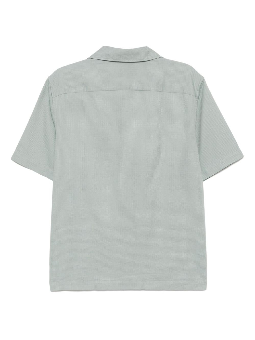 piqué revere-collar shirt - 2