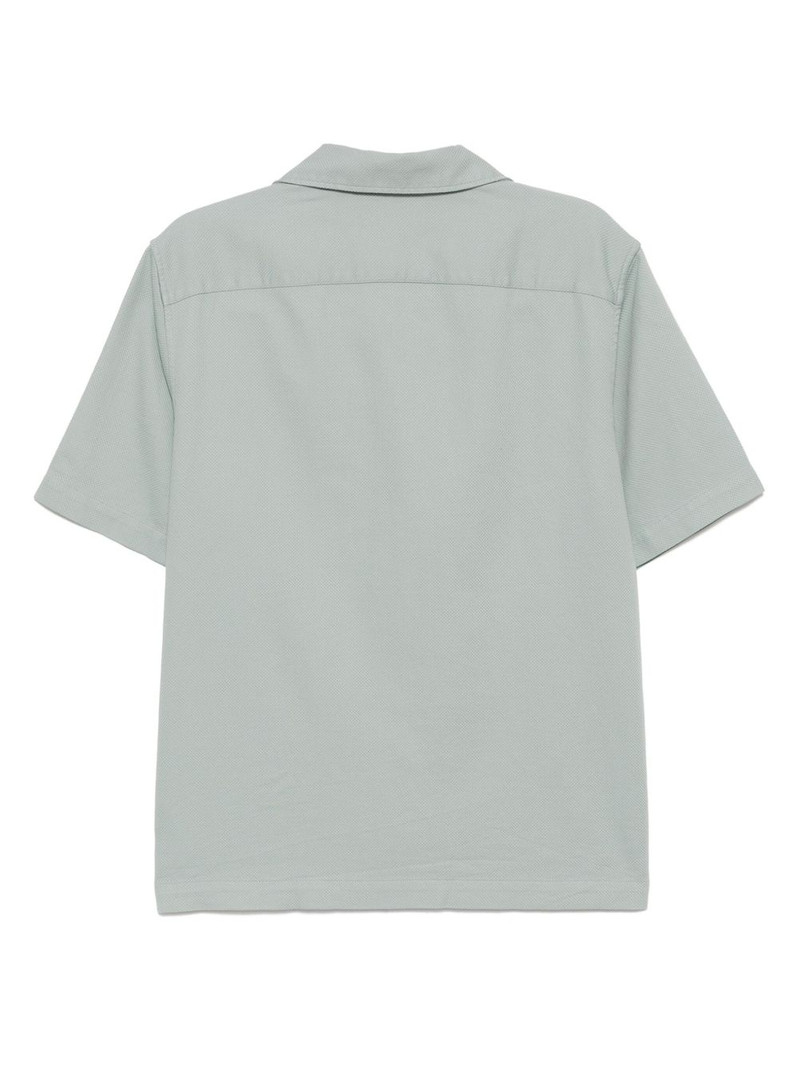 Fred Perry piqué revere-collar shirt outlook