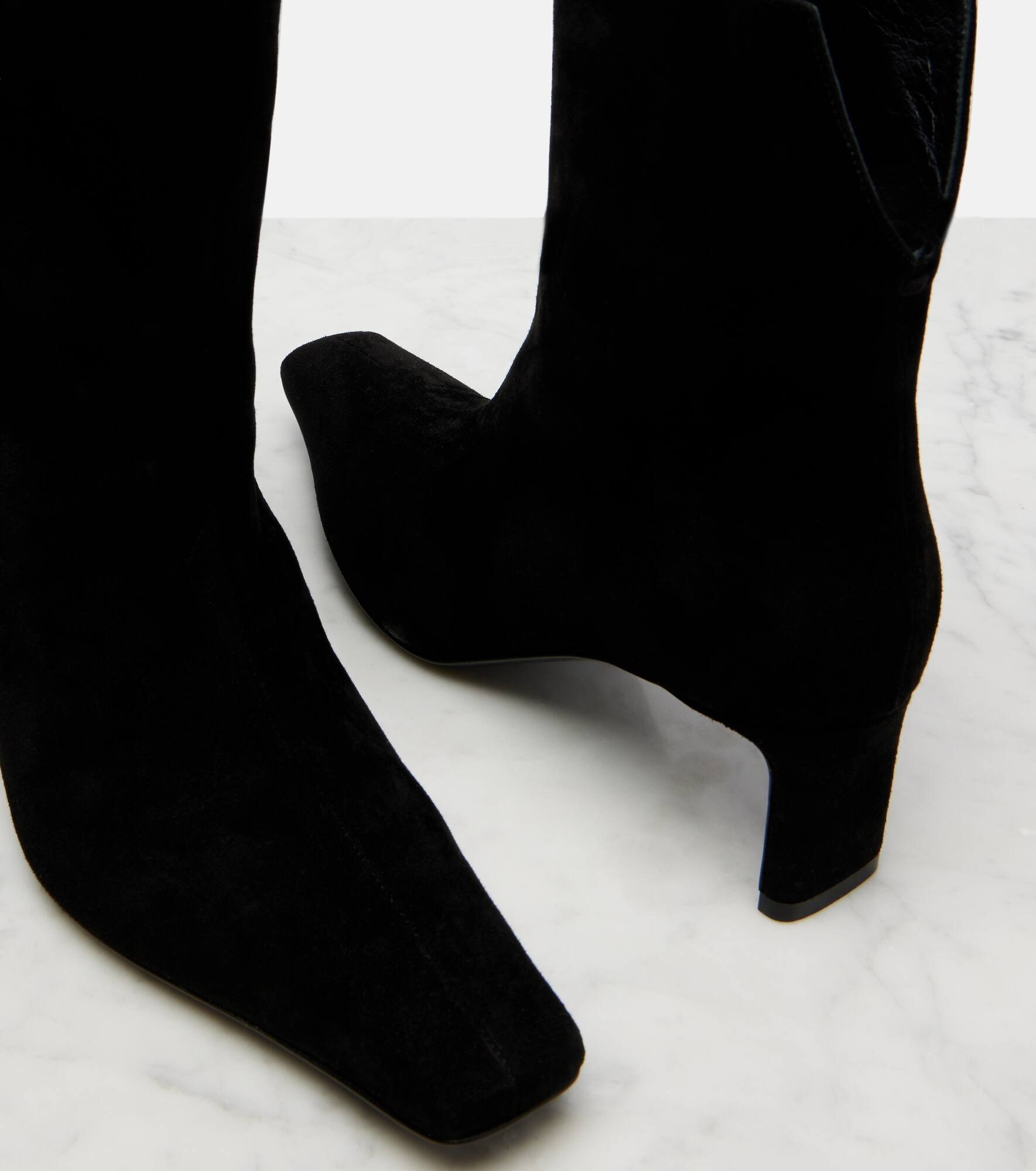 Ona 55 suede ankle boots - 5