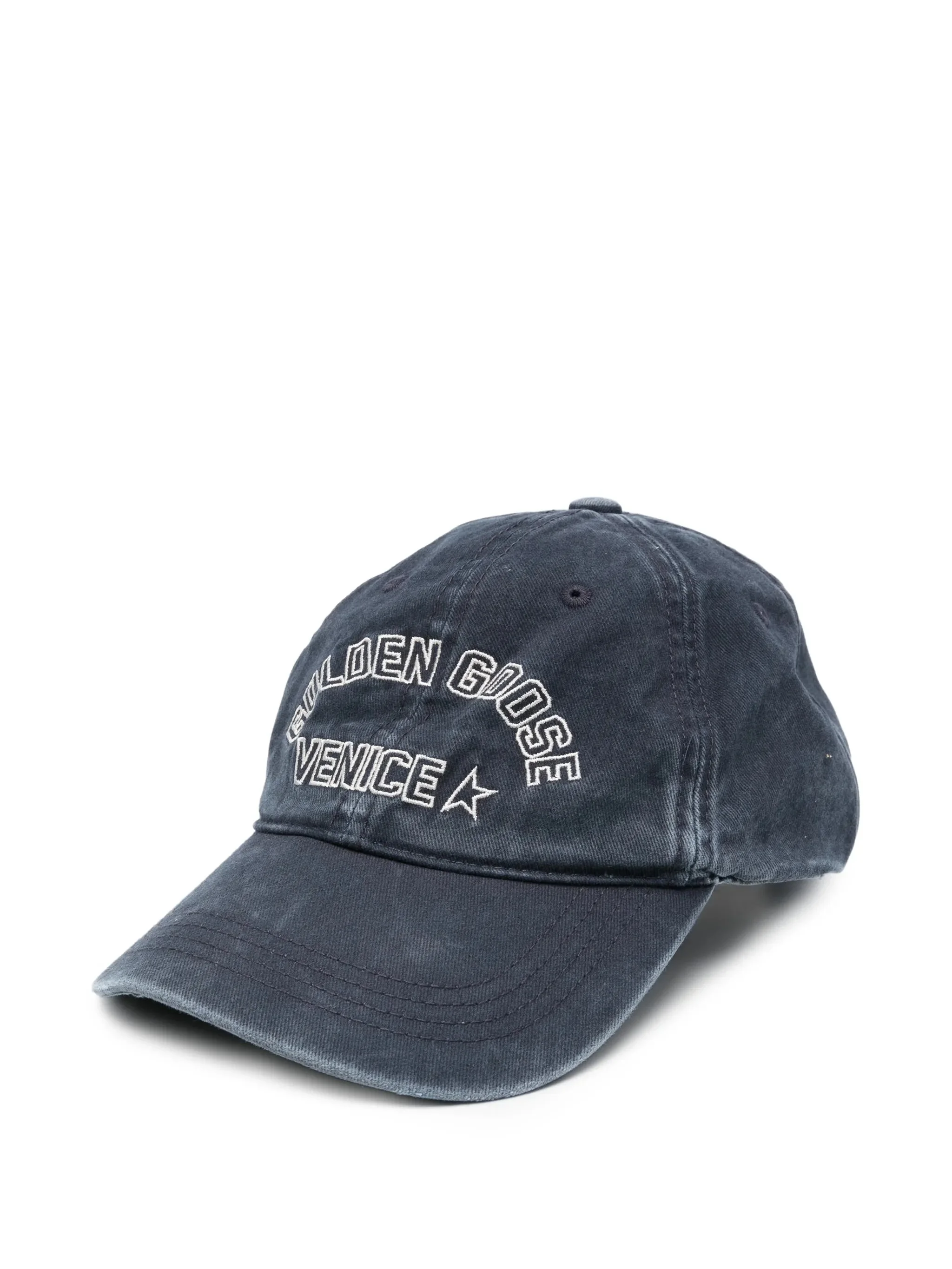 Golden Goose Logo-embroidered Baseball Cap - 1