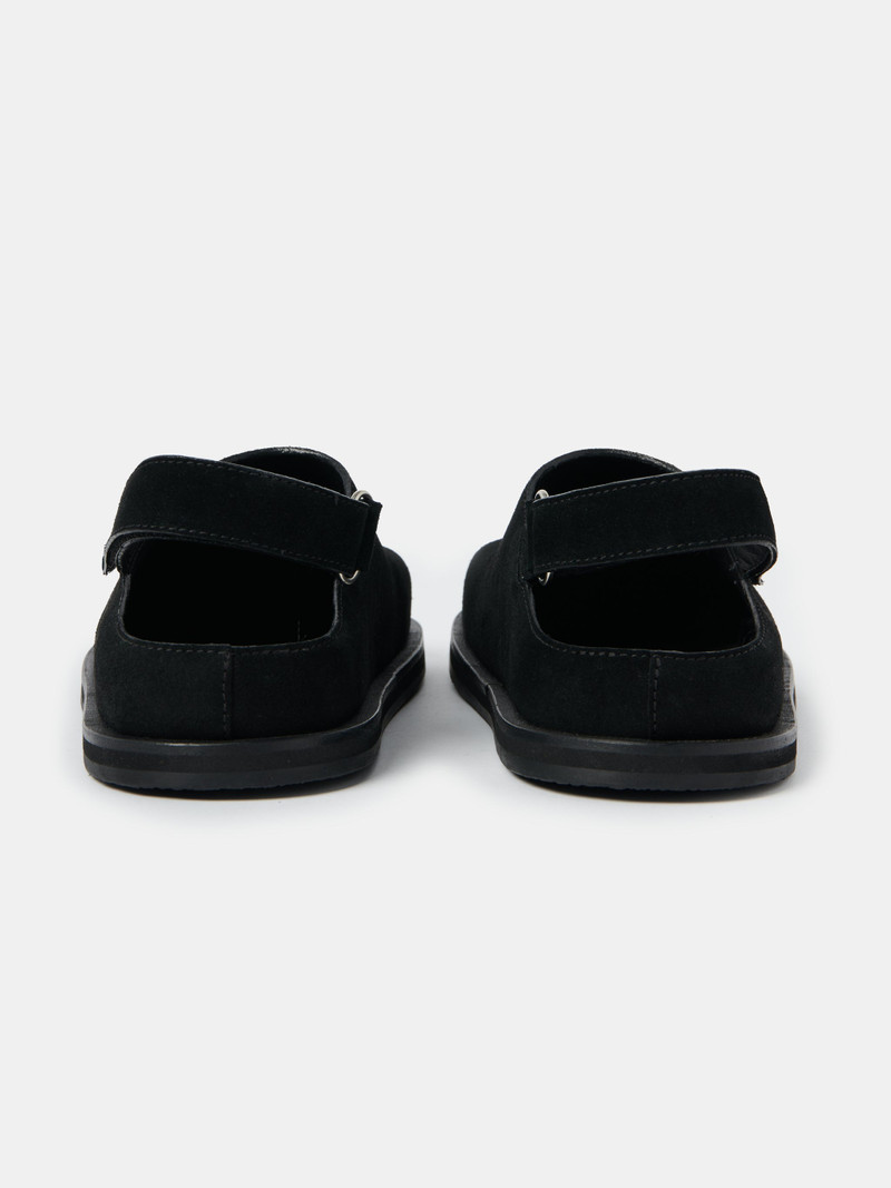 Hardning Suede Clog 4