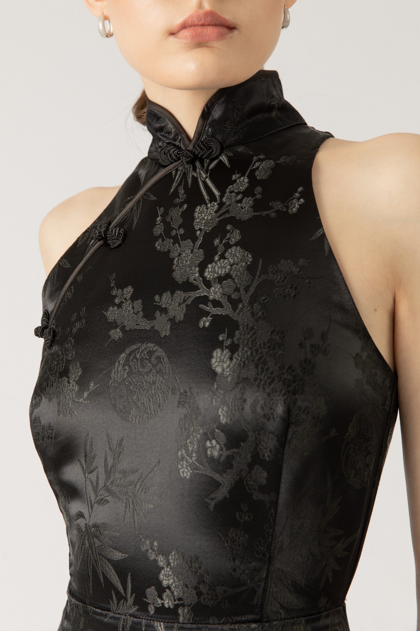 JILL CHINESE JACQUARD PENCIL DRESS - 5