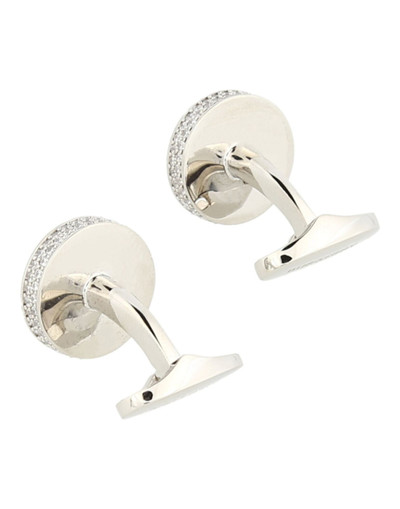 Burberry Silver Men's Cufflinks And Tie Clips outlook
