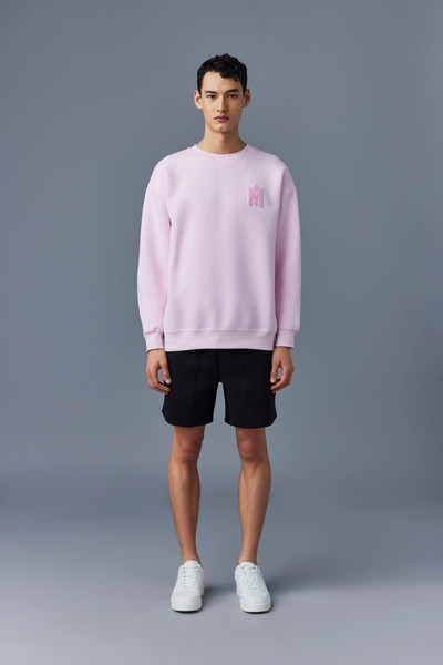 MACKAGE MAX Double face jersey sweatshirt with embroidered woodmark outlook