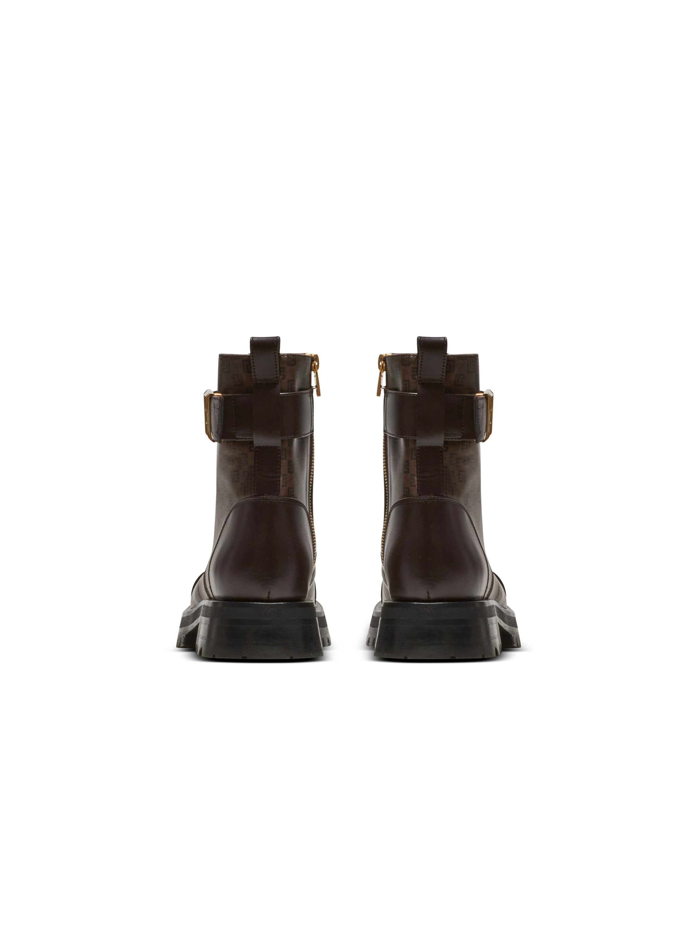 Mini monogram Romy army boots - 5
