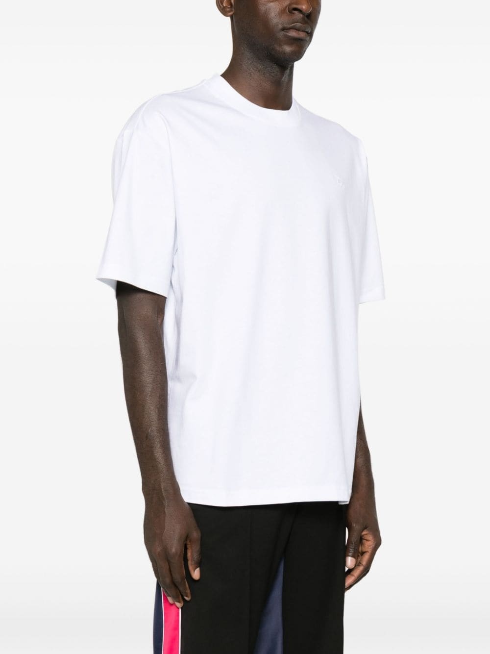 logo-print cotton T-shirt - 4