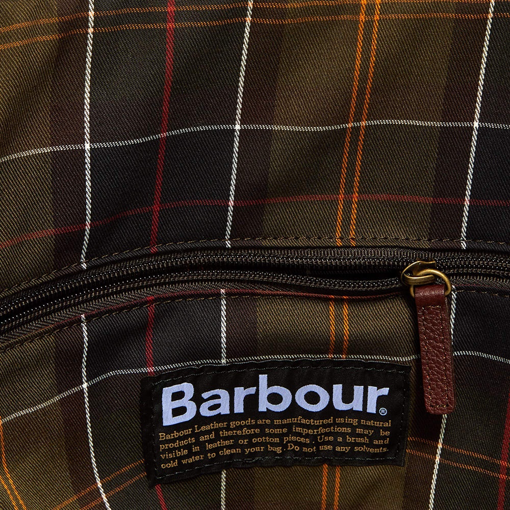 Barbour Leather Medium Travel Explorer - 3