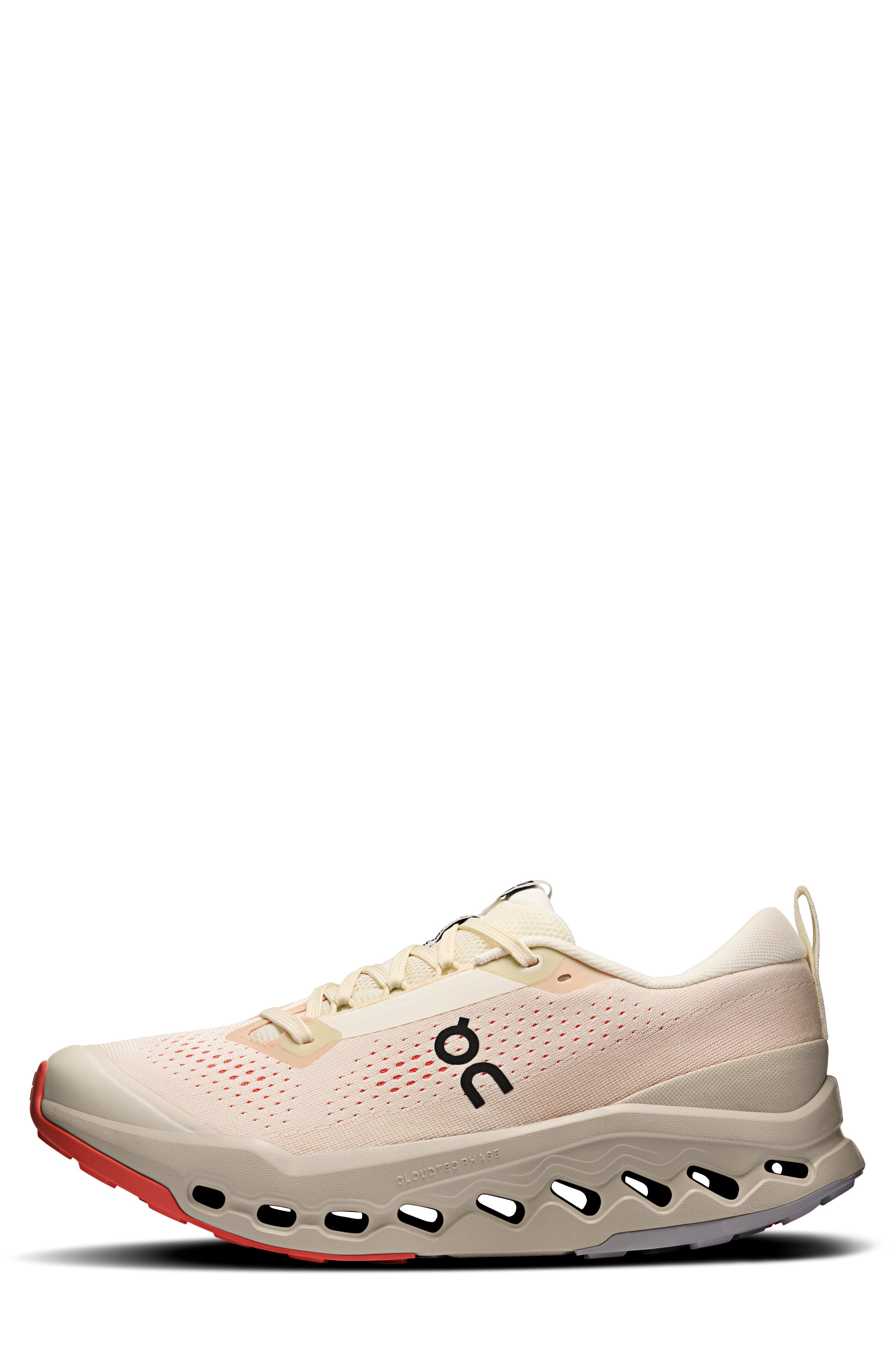 On Cloudsurfer Trail 2 Trail Running Shoe in Ivory/Ghost at Nordstrom - 6