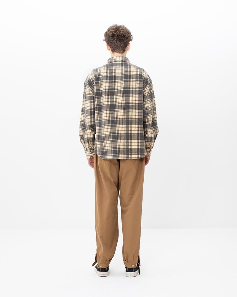 PIONEER CHECK L/S BEIGE - 3