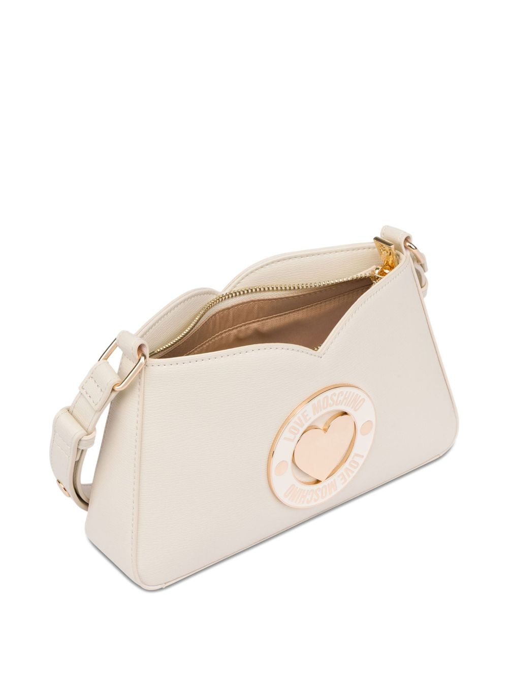 heart-plaque shoulder bag - 2