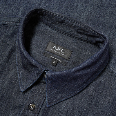 A.P.C. A.P.C. Trek Denim Overshirt outlook