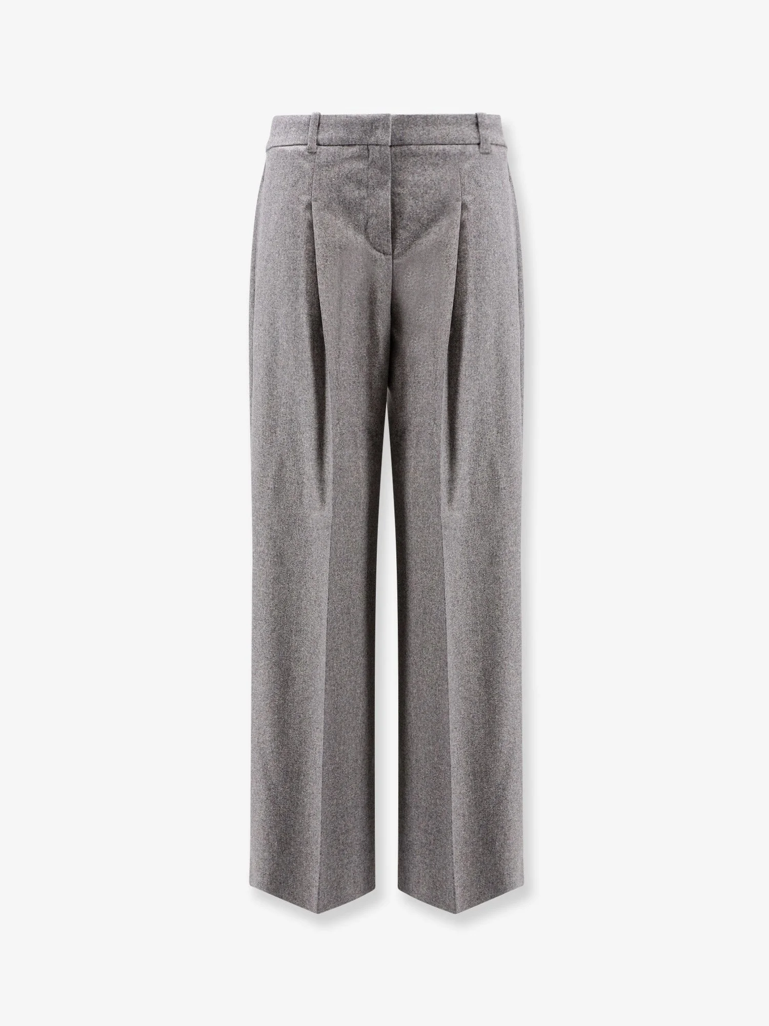 Boss Melange Wool Blend Trousers - 1